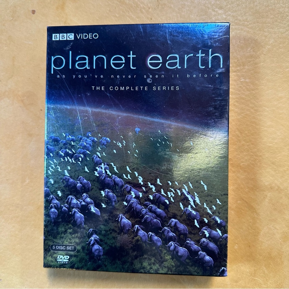 Planet earth, five disc DVD set. Brand new.